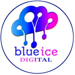 blue ice digital logo