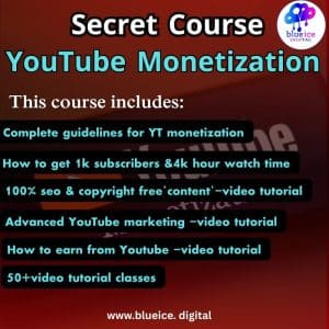 YouTube Monitization Course